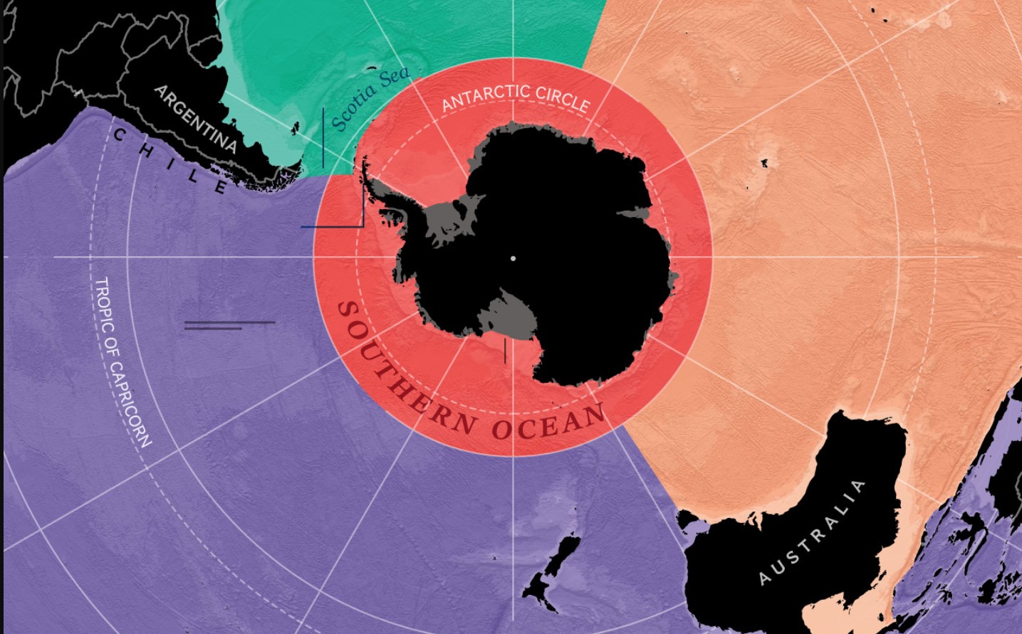 National Geographic признал существование пятого океана - 1 - изображение
