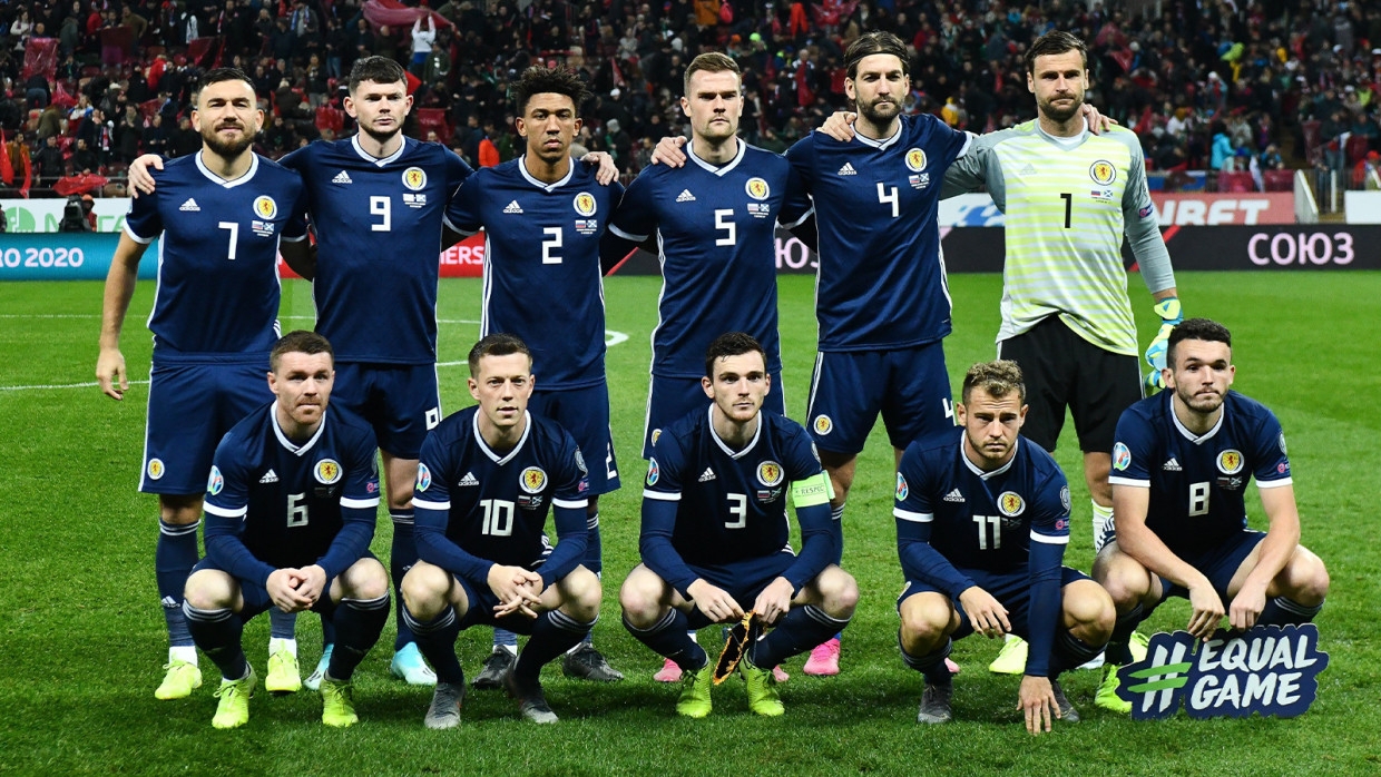 Сборная Шотландии отказалась преклонять колено в поддержку BLM перед матчами на Евро-2020