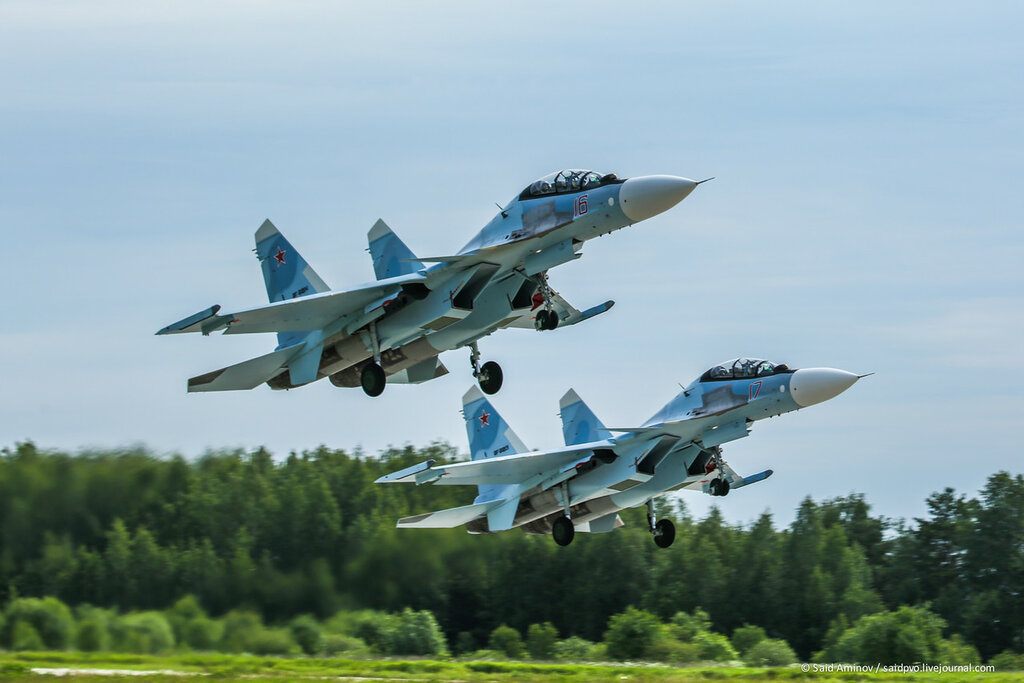 Беларусь согласилась разместить на своей территории российские истребители Су-30СМ — СМИ