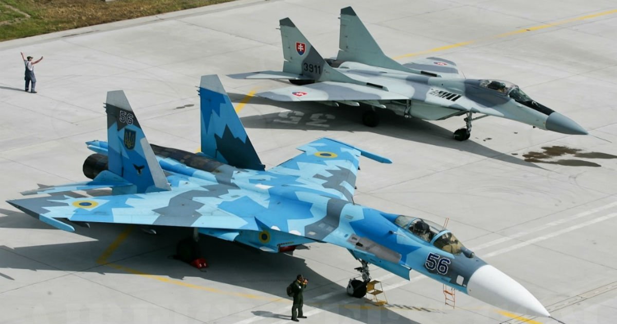 В Украине намерены самостоятельно производить истребители Су-27 и МиГ-29