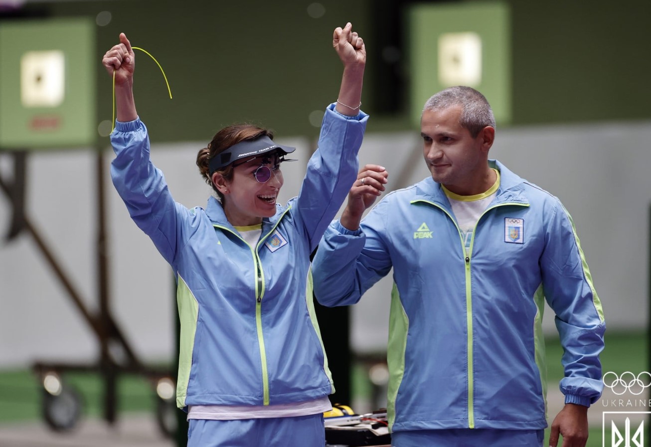 Олимпиада-2020: стрелки Костевич и Омельчук принесли Украине третью медаль (фото) - 6 - изображение