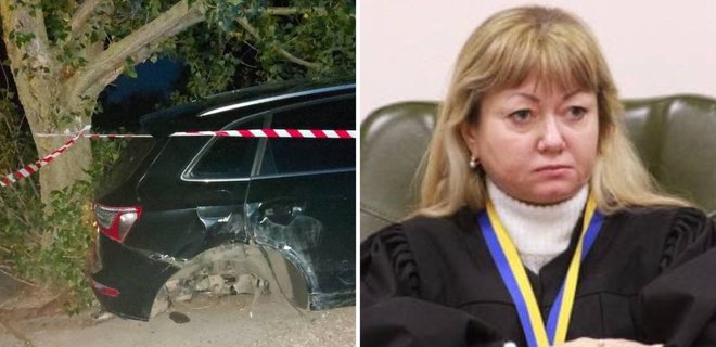 Устроившая ДТП киевская судья ушла на больничный (видео)