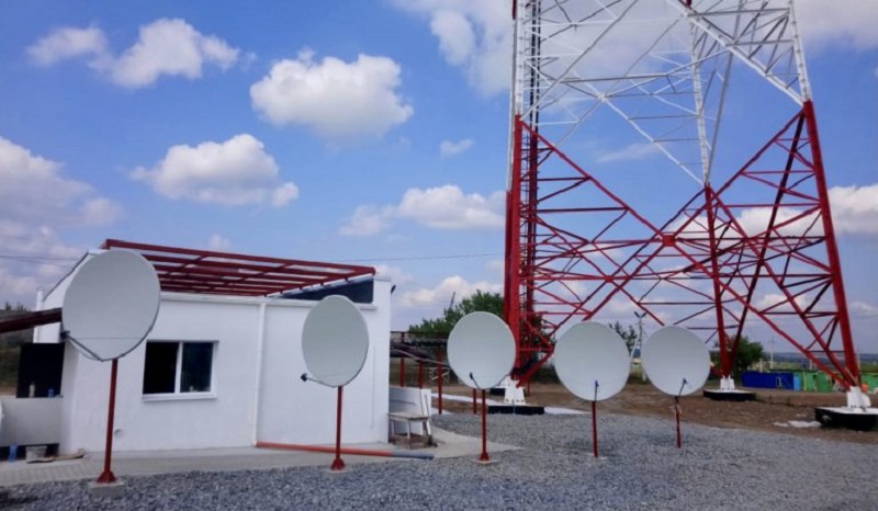 В Луганской области построили телебашню для вещания на неподконтрольные территории (фото)