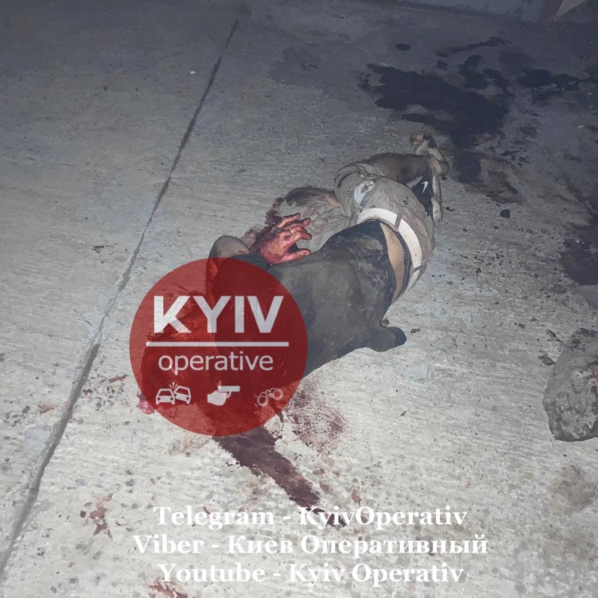 Под Киевом с ножевыми ранениями и без сознания нашли таксиста (фото) - 1 - изображение