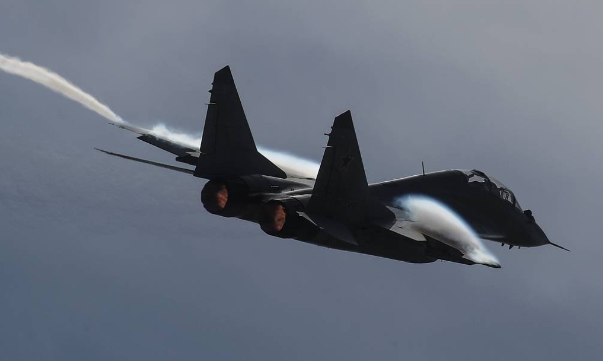 В России разбился истребитель МиГ-29, пилот погиб