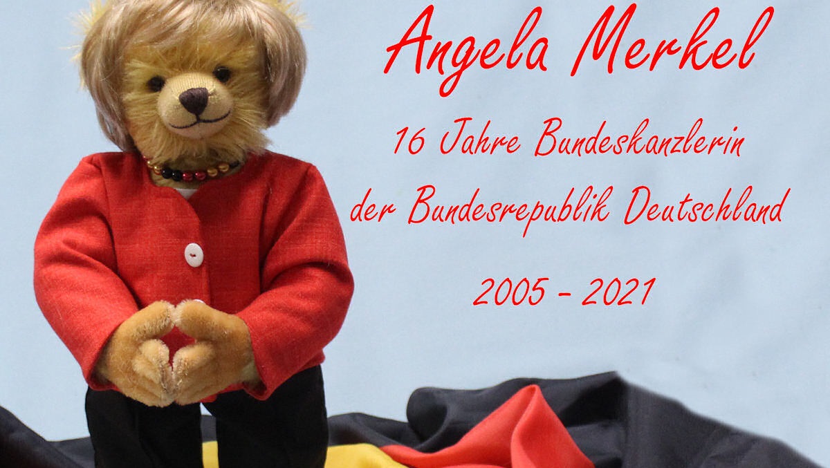 В Германии выпустили плюшевого медведя «Меркель» (фото)