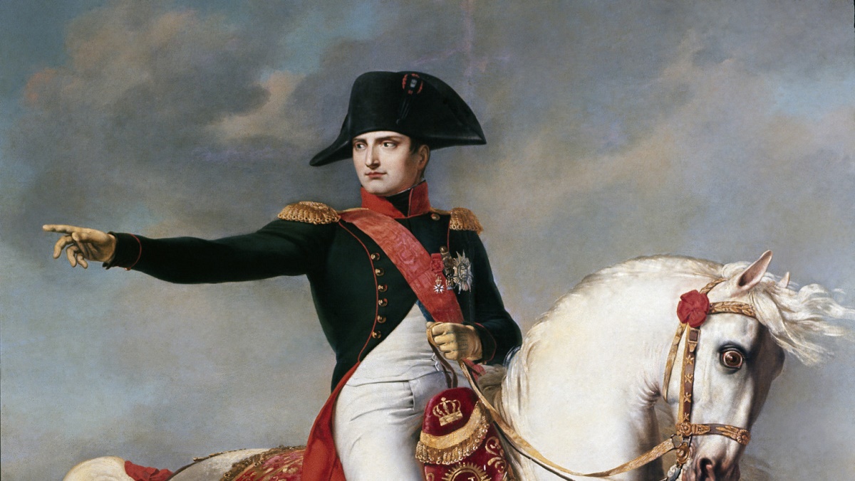 Портрет Наполеона Бонапарта в треуголке