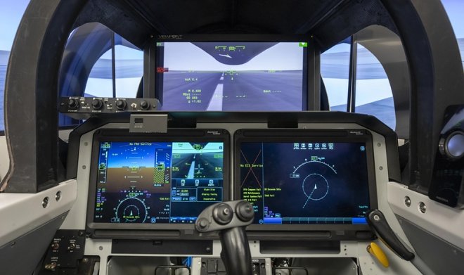 NASA тестирует цифровой экран, который поставят вместо стекла в кабинах новейших сверхзвуковых самолетов