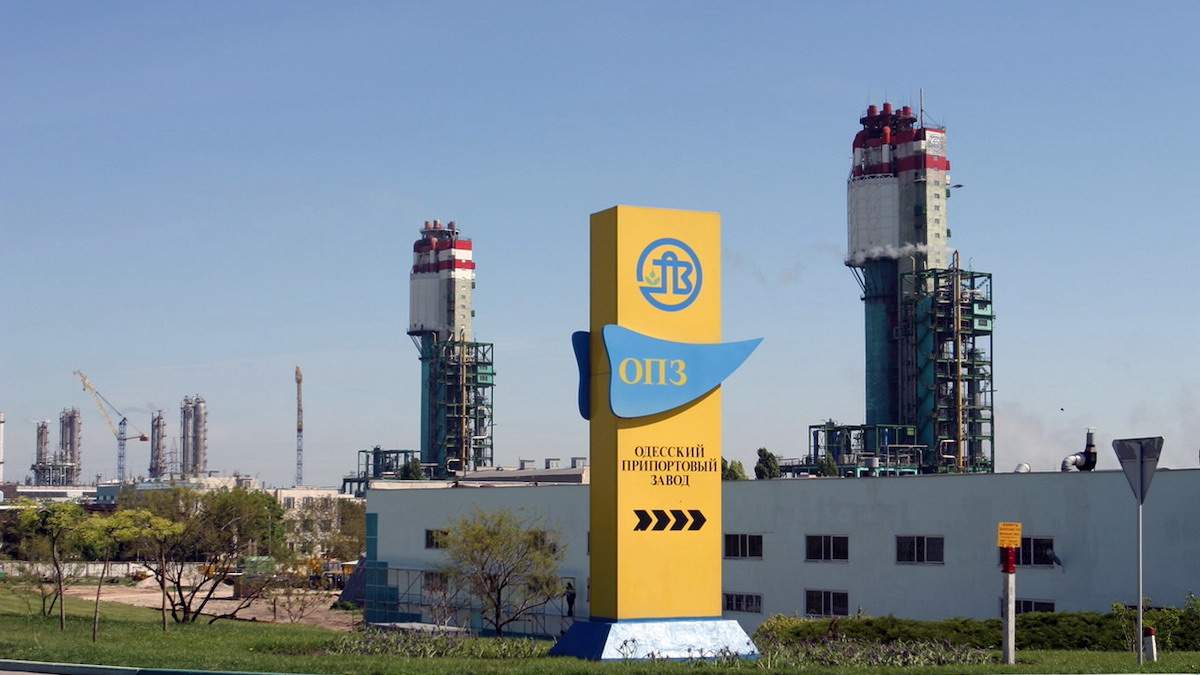 Одесский припортовый завод остановился
