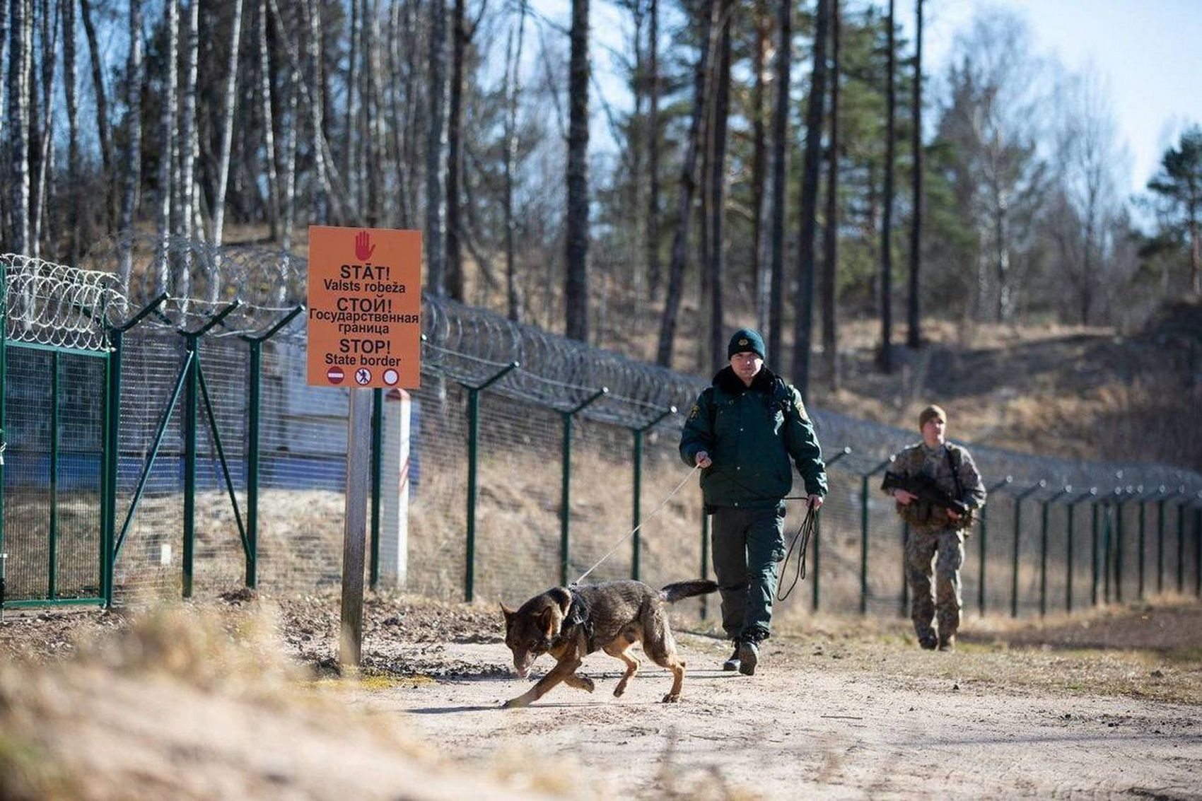 В Латвии украли три млн евро на укреплении границы