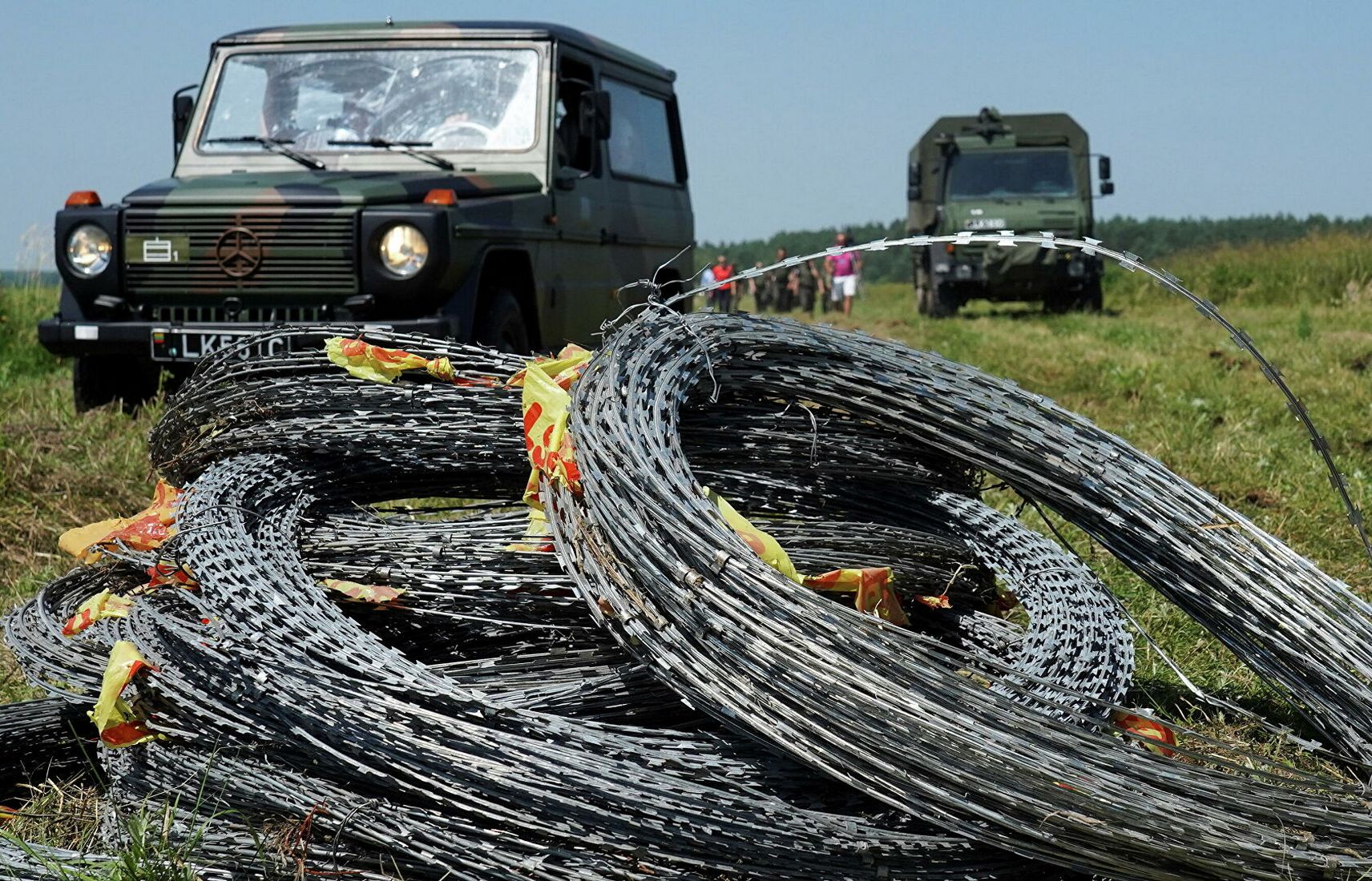 Чехия поможет Литве деньгами для строительства забора на границе с РБ