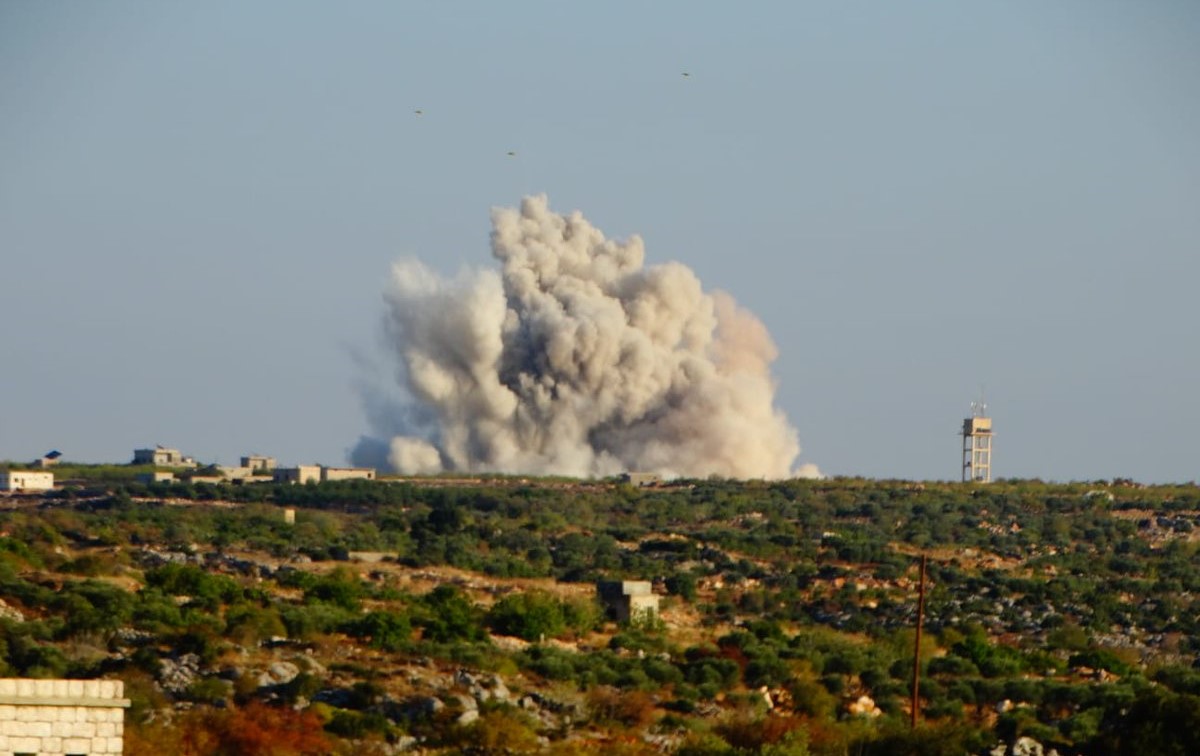 ВКС РФ нанесли удар по позициям турецких военных в Сирии — СМИ (видео)