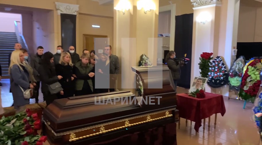 В Чернигове прощаются с нардепом Поляковым (видео)