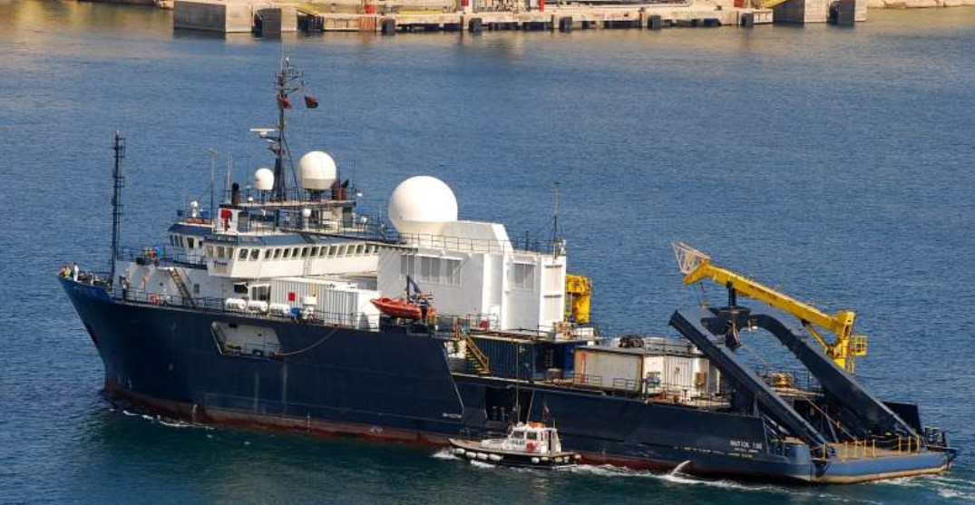 ВМС Турции выдворили исследовательское судно за пределы континентального шельфа