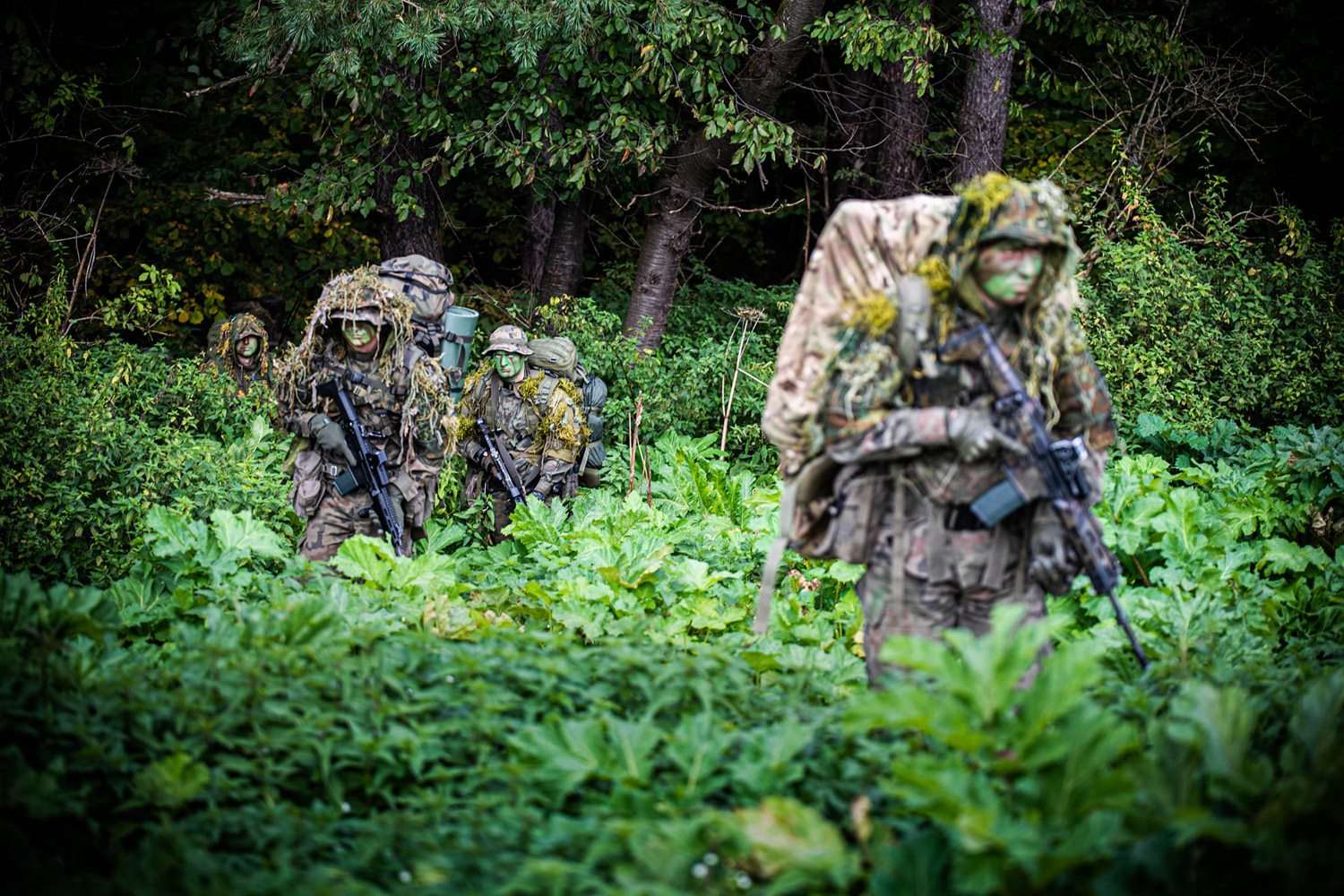 Подразделения разведки ВС Польши отрабатывают действия в тылу противника рядом с границей Украины (фото) - 2 - изображение