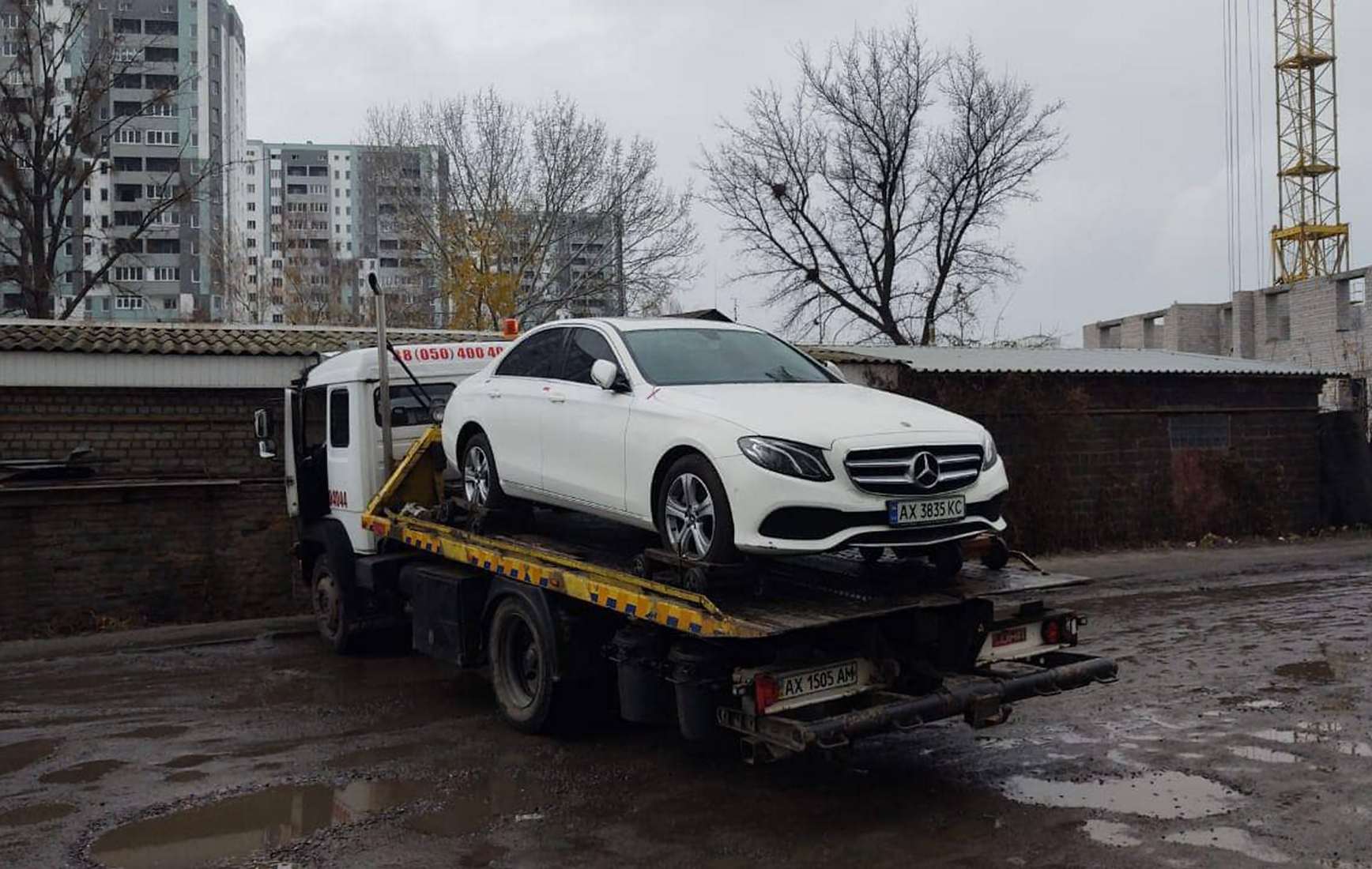 В Харькове изъяли первое авто за долги по штрафам