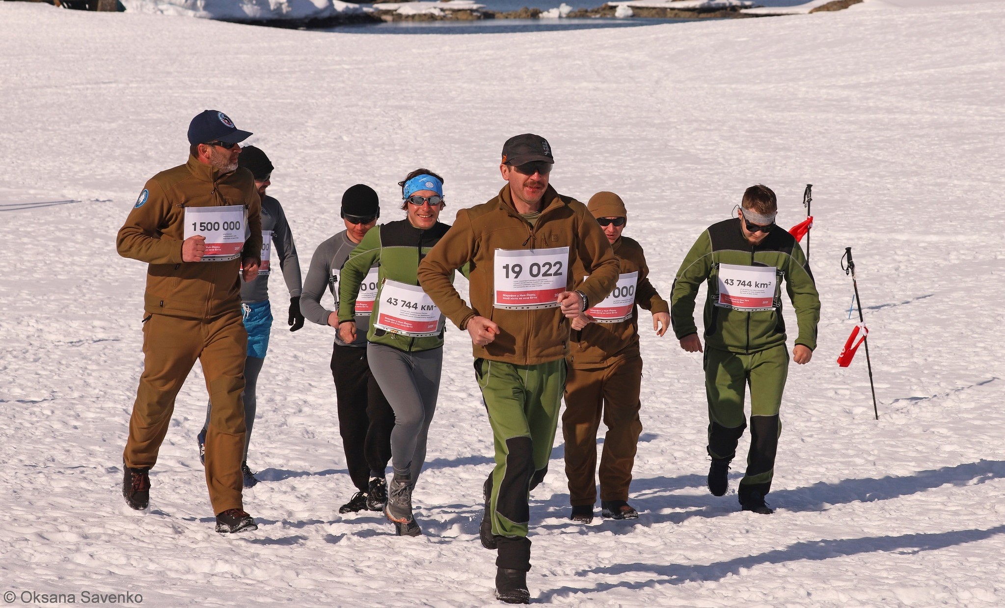 Украинские полярники в Антарктиде приняли участие в «марафоне, который никто не хочет бежать», чтобы «привлечь внимание к российской агрессии»