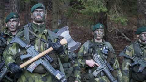 «Из-за сосредоточения российских войск на границе»: Швеция выразила готовность отправить своих солдат в Украину