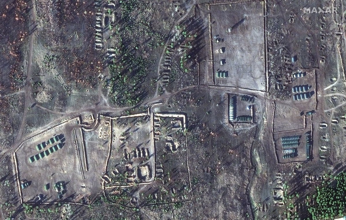 В США опубликовали новые спутниковые снимки с доказательствами наращивания сил российской армии у границы с Украиной - 3 - изображение