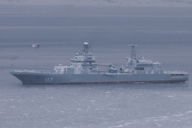 Появились фото переброски трех больших десантных кораблей ВМФ РФ в Калининград