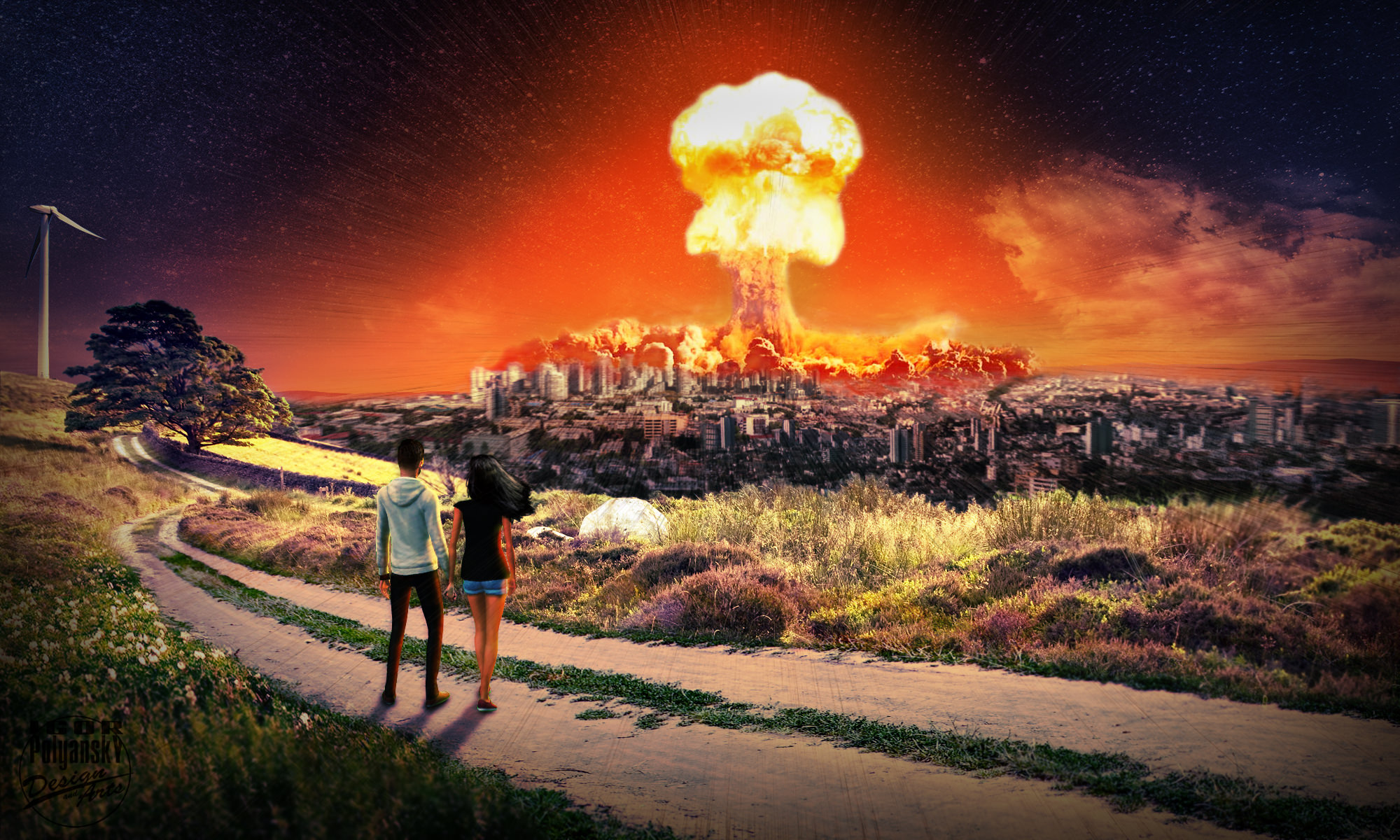 Земля ждет людей. Ядерный взрыв. Ядерный взрыв в городе. Апокалипсис ядерный взрыв.