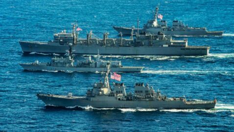 ВМС США развернули в Европе новую группировку эсминцев с ПВО